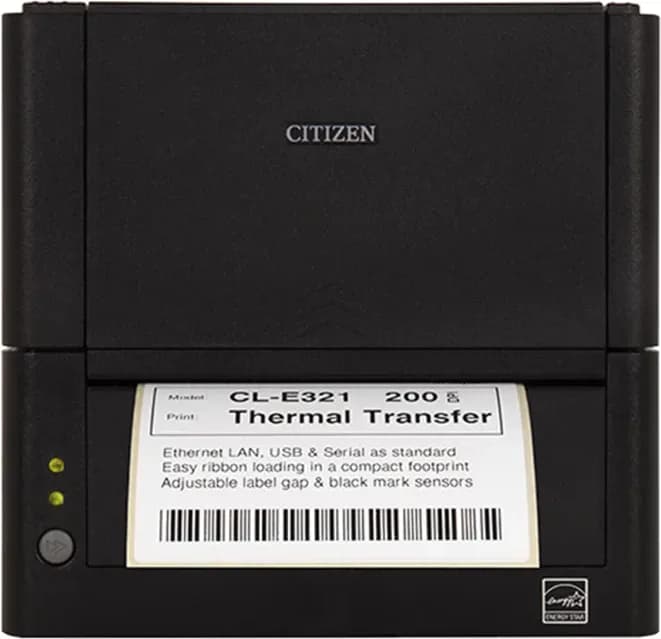 Citizen Systems CL-E321 — Thermal transfer 4-inch desktop | sold, serviced and supported in India by Mindware Infotech