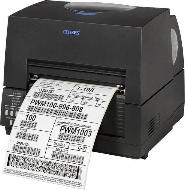 Citizen Systems CL-S6621 — 6-inch wide label printer | sold, serviced and supported in India by Mindware Infotech