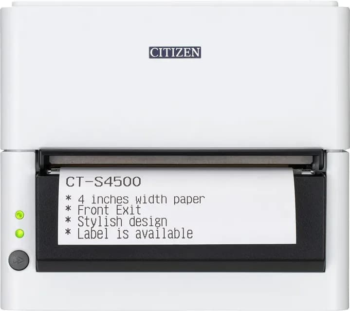 Citizen Systems CT-S4500 — 112 mm wide thermal printer | sold, serviced and supported in India by Mindware Infotech