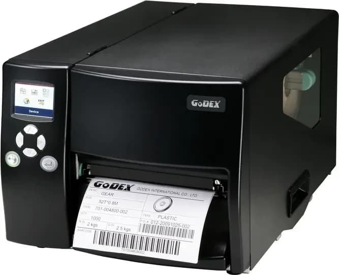 Godex EZ6250i — 6-inch wide industrial printer | sold, serviced and supported in India by Mindware Infotech
