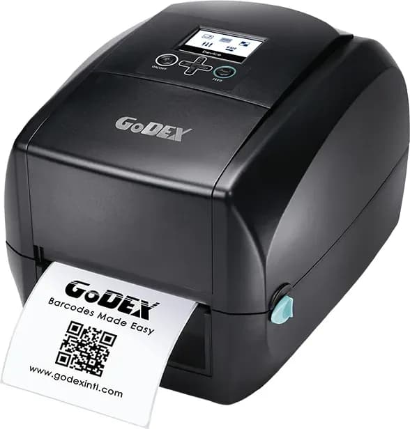 Godex RT700 — Compact desktop with LCD, 203 dpi | sold, serviced and supported in India by Mindware Infotech