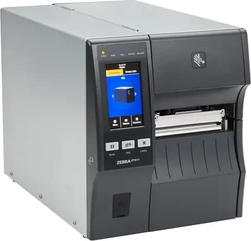 Zebra Technologies ZT411 — 4-inch industrial, 203/300/600 dpi, RFID-ready | sold, serviced and supported in India by Mindware Infotech