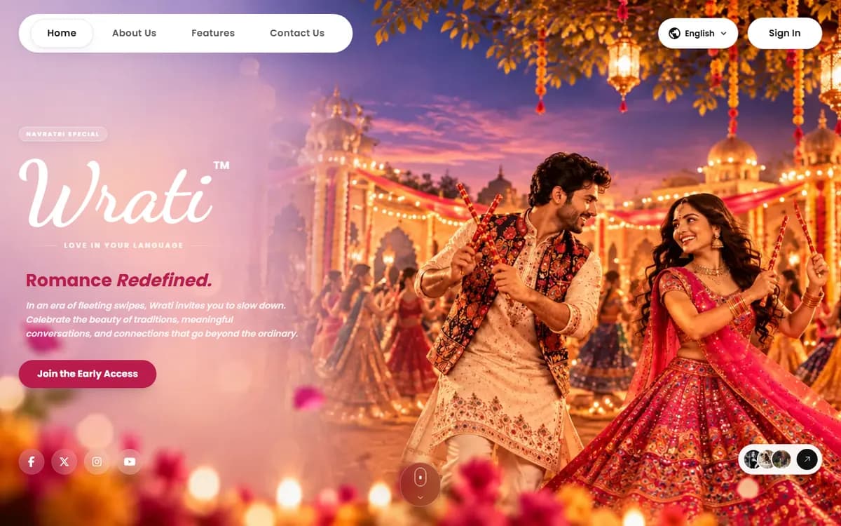 Wrati homepage at wrati.com