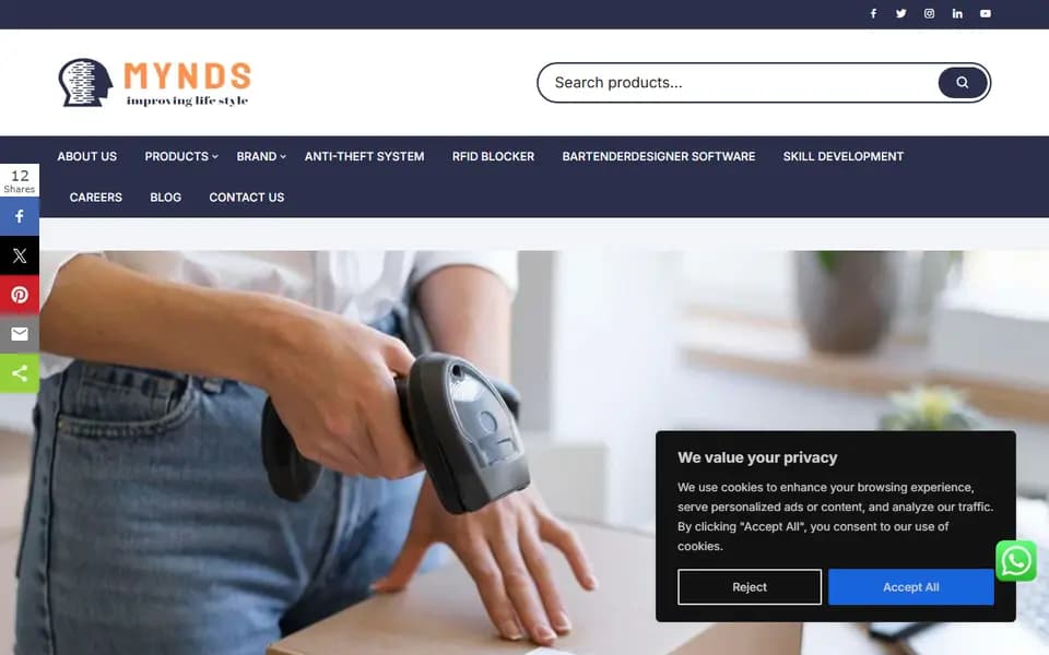 myndsglobal.com homepage
